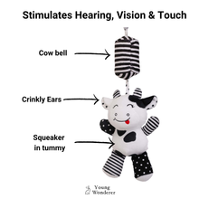 Load image into Gallery viewer, Hanging Plush Toy - &quot;Casey the Cow&quot;
