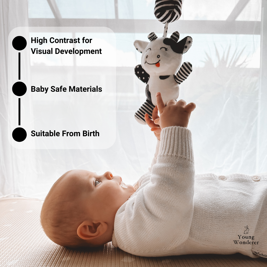Hanging Plush Toy - "Casey the Cow"