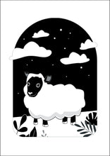 Load image into Gallery viewer, Sheep Art Print
