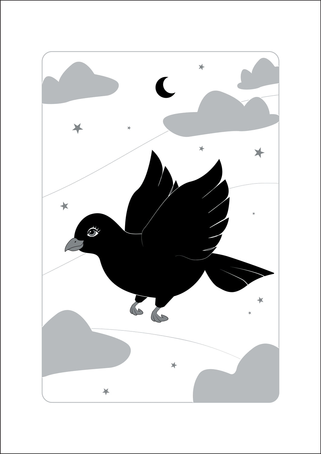 Blackbird Art Print