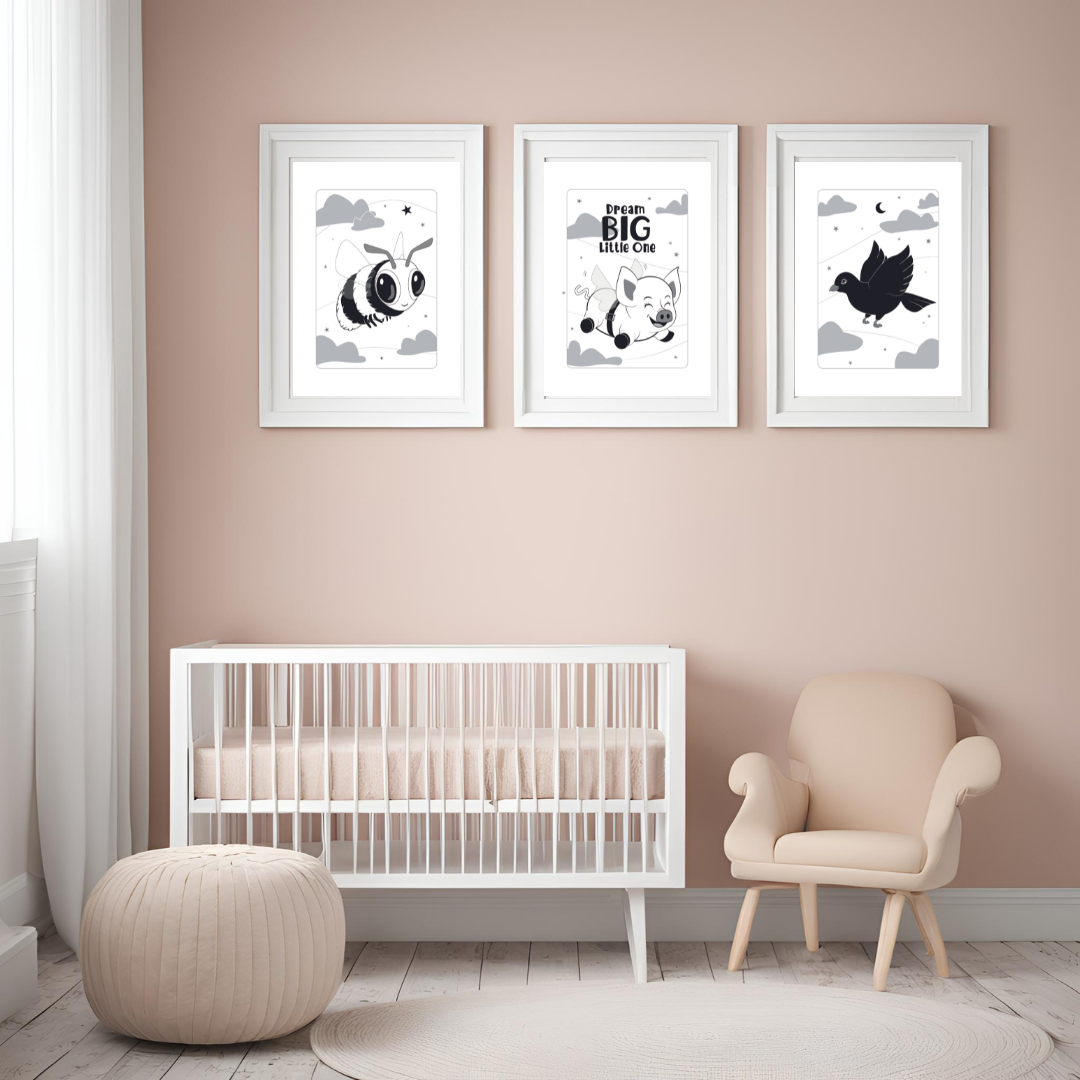 Buzzy Bee Art Print