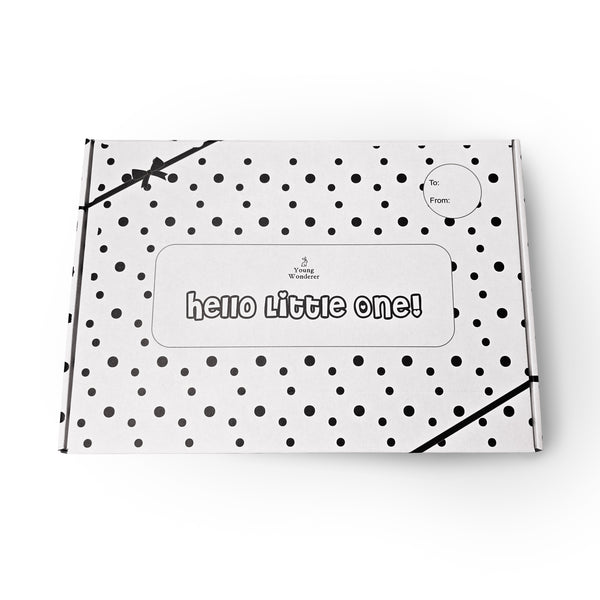 Young Wonderer Black and White Baby Gift box